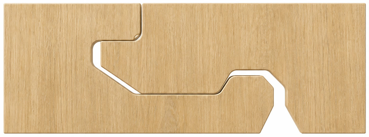 SPC plank long-side click-lock edge joint profile
